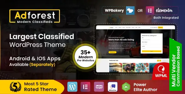 AdForest – Classified Ads Theme Free download