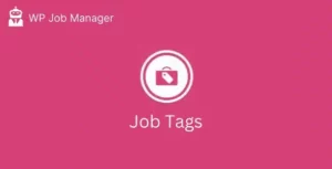 WP Job Manager Job Tags Addon