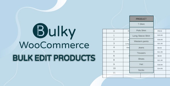 Bulky WooCommerce Bulk Edit Products