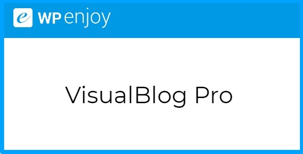 WP Enjoy VisualBlog Pro