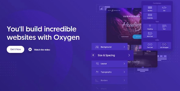 Oxygen Visual Website Builder