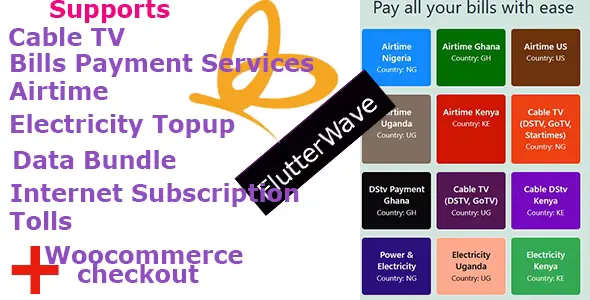 Flutterwave Payment Solutions and Bills Payment Services