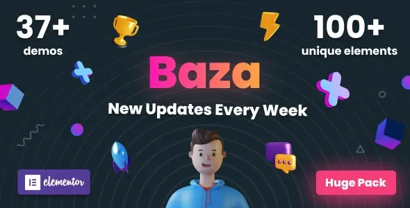 Baza Creative MultiPurpose WordPress Theme