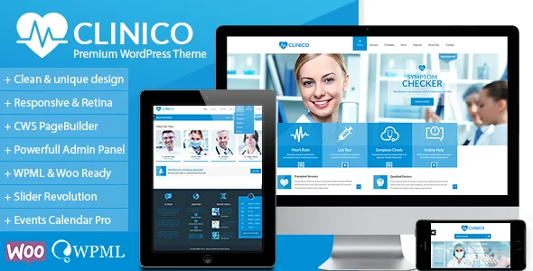 Clinico v1.8.4 - Premium Medical and Health Theme