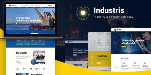 Industris Factory & Business WordPress Theme