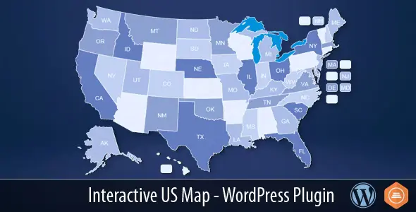 Interactive US Map WordPress Plugin