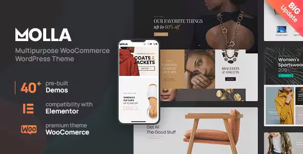 Molla Multi-Purpose WooCommerce Theme