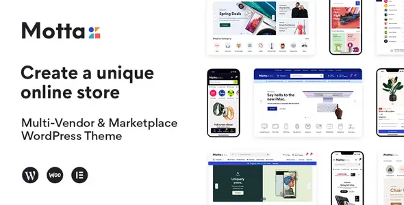 Motta Multi-Vendor and Marketplace WordPress Theme