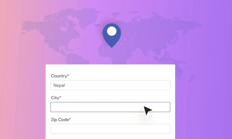User Registration Geolocation