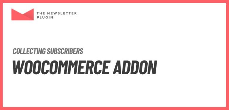 Newsletter - WooCommerce Addon
