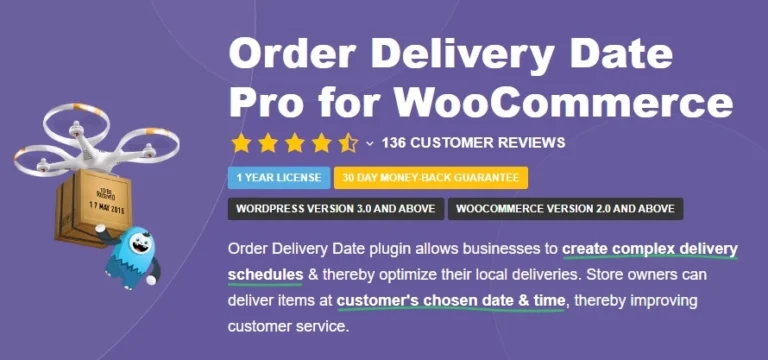 Order Delivery Date Pro for WooCommerce