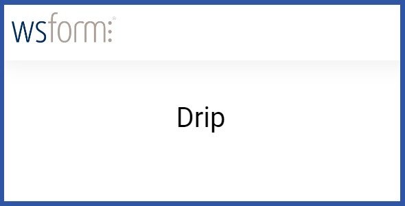 WS Form PRO Drip 1.0.8