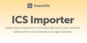 EventON ICS importer