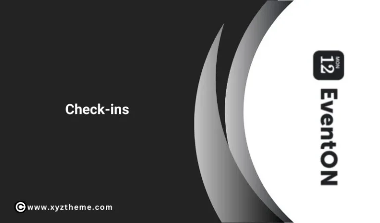 EventON Check-ins