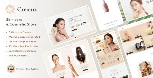 Creamz- Beauty Salon & Spa WooCommerce