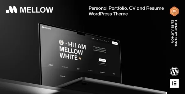 Mellow - Personal Portfolio WordPress Theme