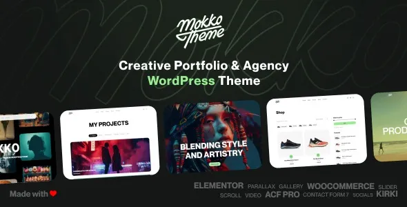 Mokko - Creative Portfolio & Agency