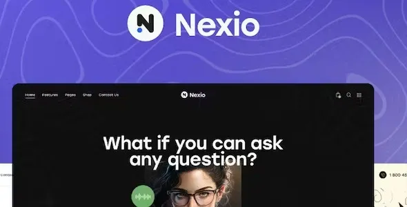 Nexio - Digital Creative Agency WordPress Theme + AI
