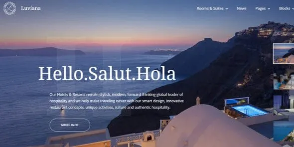 Luviana – MOTOPRESS – Hotel WordPress Theme