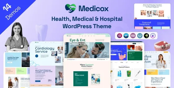 Medicox 1.0 – Health & Medical WordPress Theme