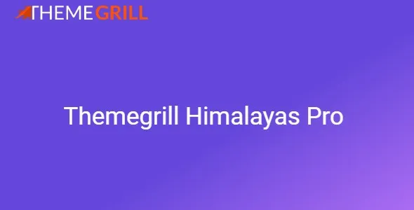 Themegrill Himalayas Pro