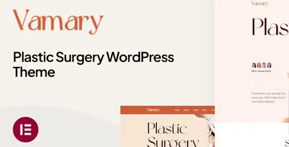 Vamary - Plastic Surgery WordPress Theme