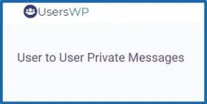 UsersWP Private Messaging