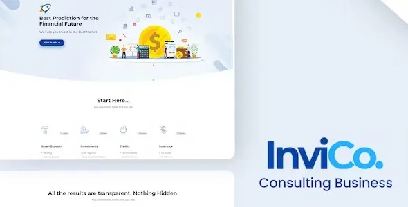 Biznax – Business Consulting WordPress Theme
