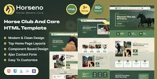 Horseno – Horse Club & Riding Sports WordPress Theme
