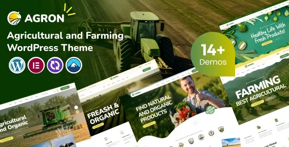Agron – Agriculture & Organic Farm WordPress Theme
