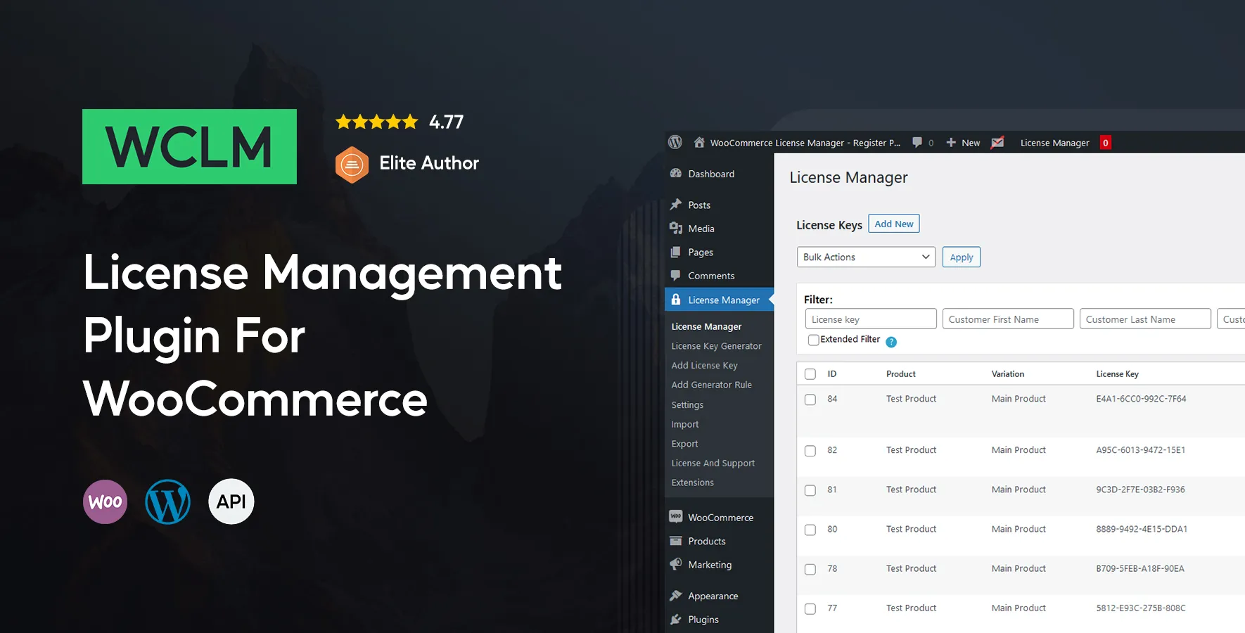 FS WooCommerce License Manager