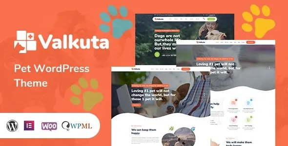 Valkuta 1.2.9 – Pet WordPress Theme