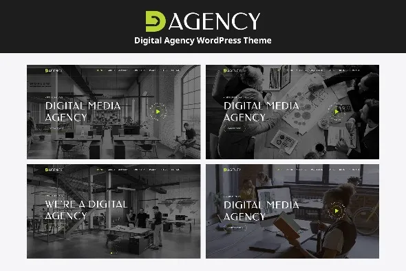 Dagency - Digital Agency WordPress Theme