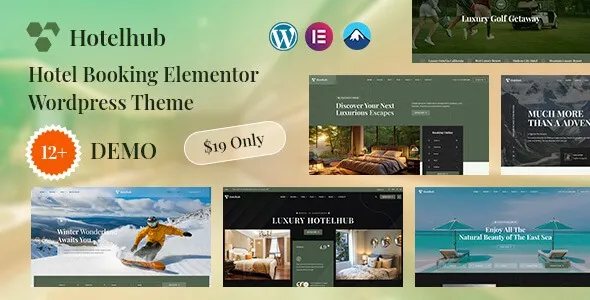 Hotelhub - Luxury & Resort Booking WordPress Theme