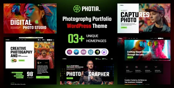 Photia – Photography Portfolio WordPress Theme
