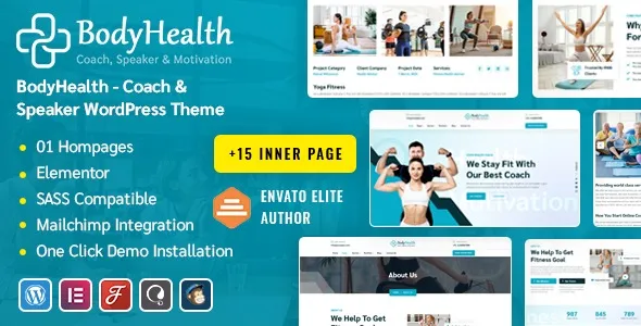 BodyHealth – Fitness & Workout WordPress Theme