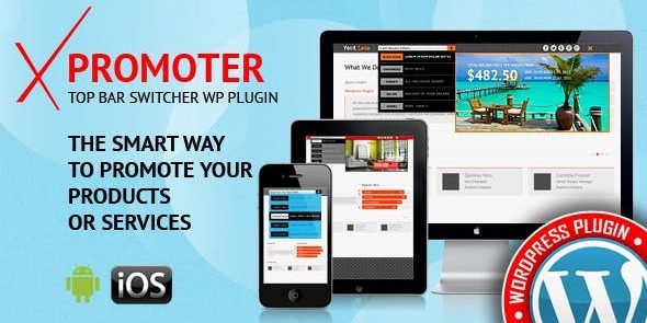 xPromoter - Top Bar Switcher Responsive WordPress Plugin
