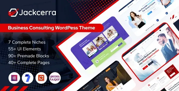 Jackcerra - Business Consulting WordPress Theme