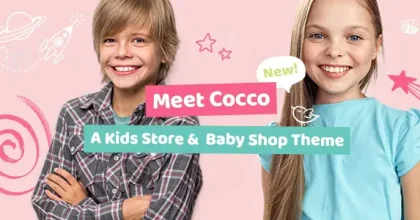 Cocco Kids Store and Baby Shop Theme