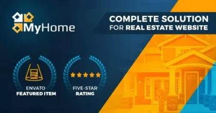 MyHome Real Estate WordPress Theme