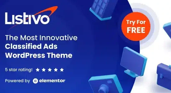 Listivo Classified Ads & Directory theme