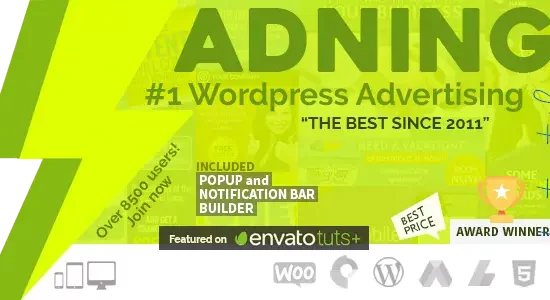 Adning Advertising – Professional, All In One Ad Manager for WordPress