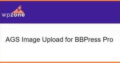 AGS Image Upload for BBPress Pro
