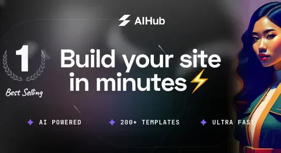 AIHub AI Powered Startup & Technology WordPress Theme