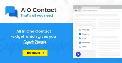 AIO Contact All in One Contact Widget