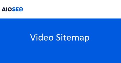 AIOSEO Video Sitemap