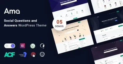 AMA – WordPress bbPress Forum Theme with Social Questions and Answers
