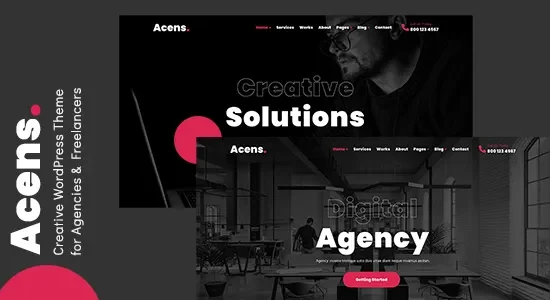 Acens - Creative Agencies WordPress Theme