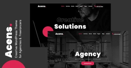 Acens - Creative Agencies WordPress Theme