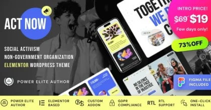 Act Now – Social Activism & NGO WordPress Theme